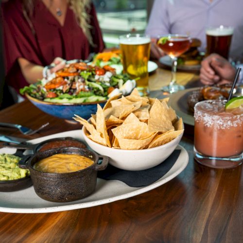 Block T appetizers and drinks