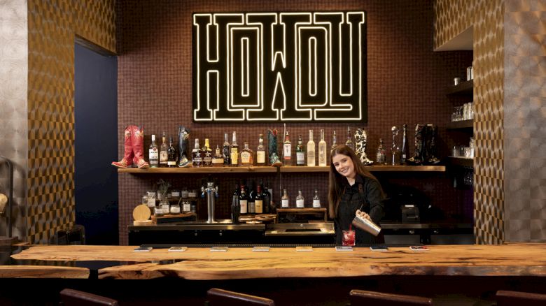 bartender at The Rail